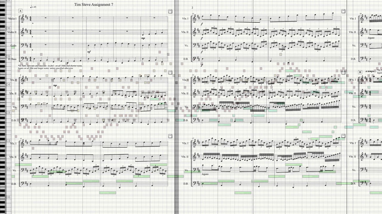 Counterpoint Canon Example Canon in D Pachelbel - Recomposition counterpoint exercise - YouTube