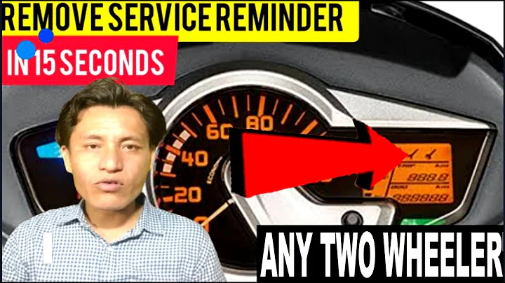 Reset Service Reminder | Service reminder Reset Hero Maestro Edge | service reminder