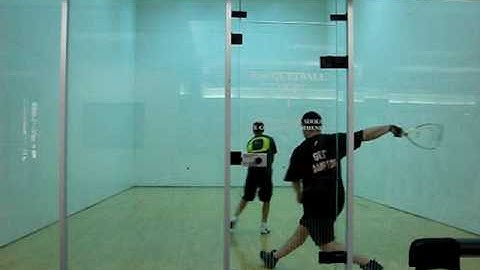 Racquetball - Backhand Flat and Level 2