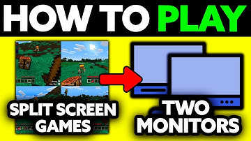 How To Play Split Screen Games on Two Monitors (2025) - Step by Step