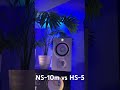 Yamaha Ns10m Vs Hs 5 What One Do You Like For Mixing Yamaha Studio Monitors Studiomonitor
