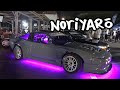 Night drifting competition with PRO drivers