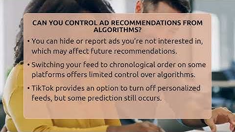 Can You Control Ad Recommendations From Algorithms? - Everyday-Networking