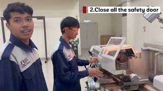 workshop safety in lathe workshop
