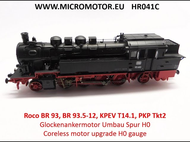 Roco HR041C Roco BR 93 - YouTube