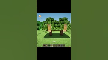 Small Treehouse #shorts #minecraftshorts #minecraft #treehouse