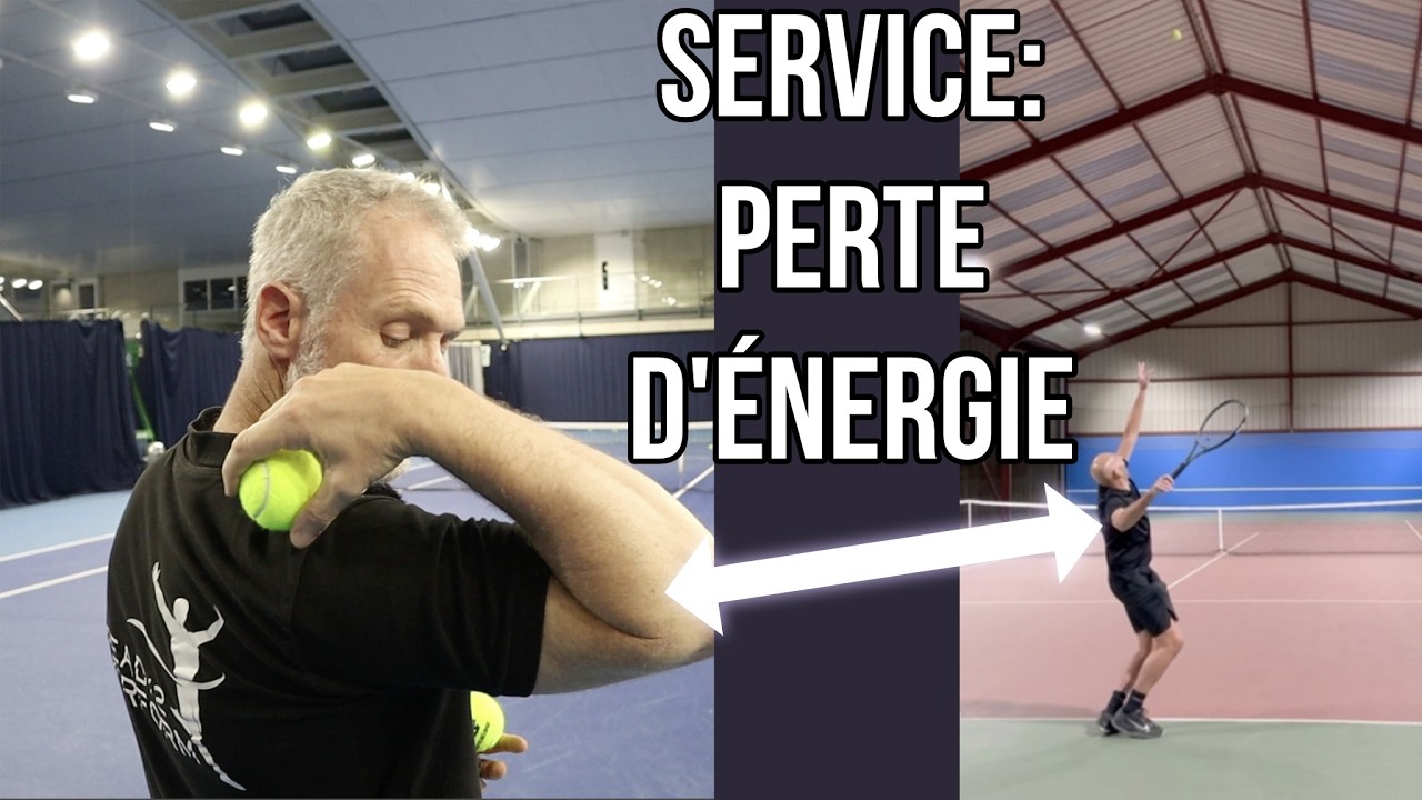 Améliore la puissance de ton service au tennis ⚡ Découvre où tu perds de l’énergie
