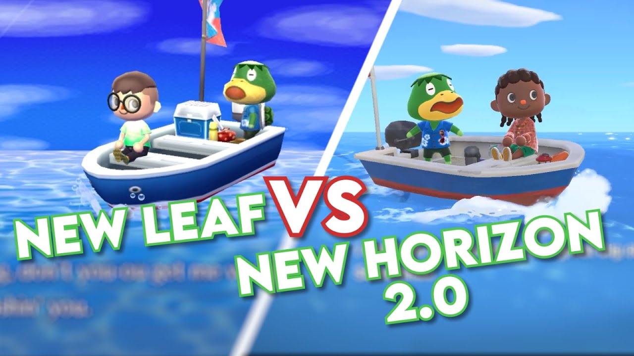 New Leaf vs New Horizon 2.0 Animal Crossing YouTube