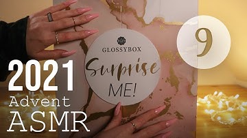 ASMR 🎄 Advent calendar unboxing 9th Dec 🎄 (🎧 soft spoken, tapping, scratching, crinkles)