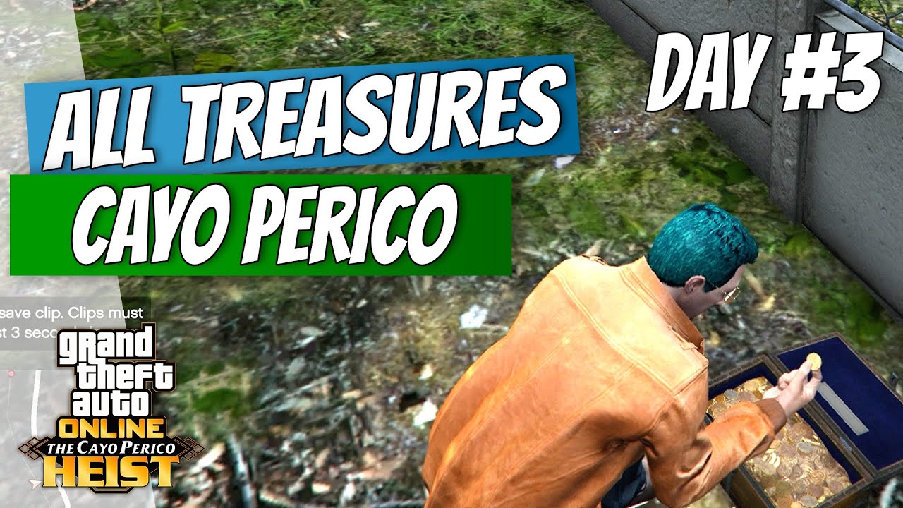 All Cayo Perico Treasure Chests Locations Guide Day 3 GTA 5 Online