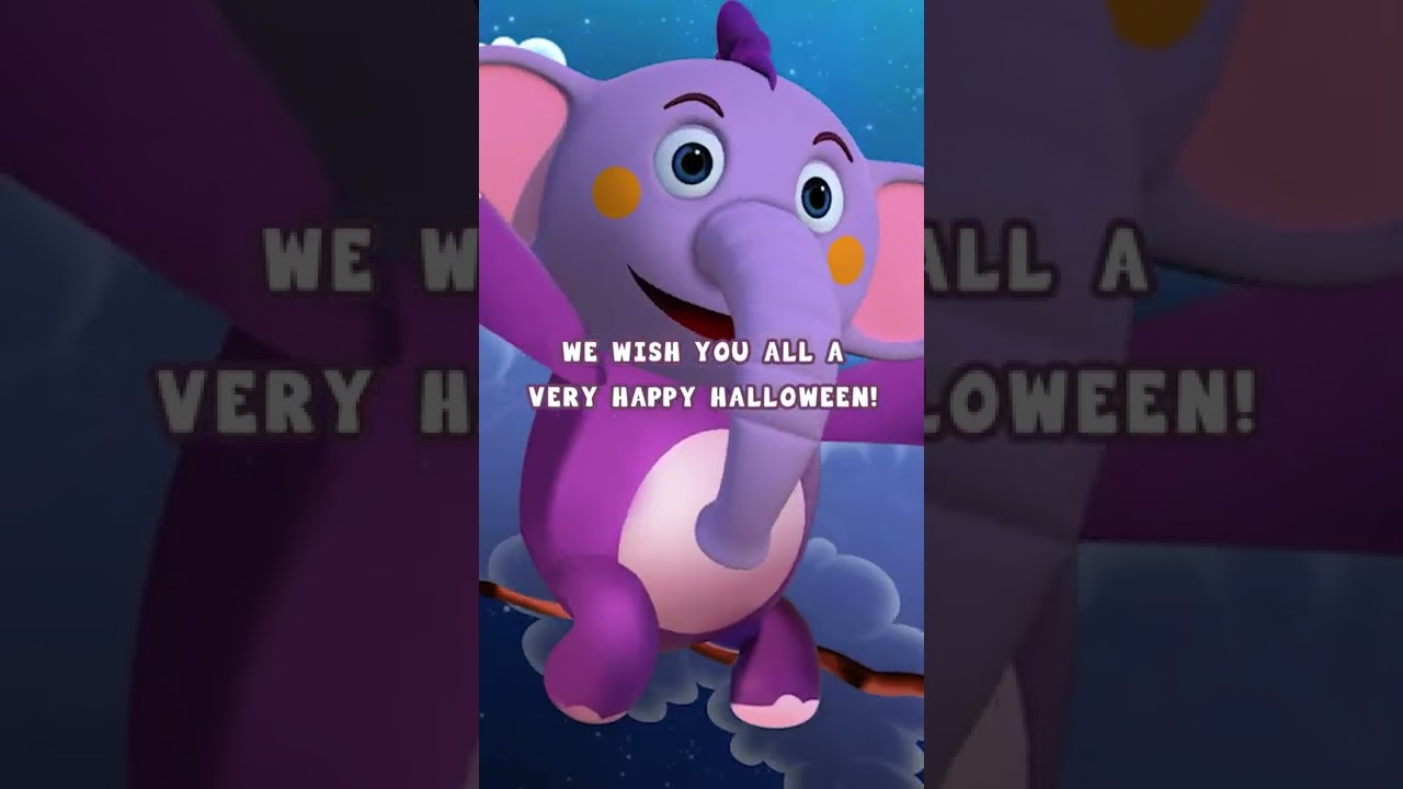 Three Little Witches #Shorts #halloween | Halloween Songs for kids | Kent The Elephant