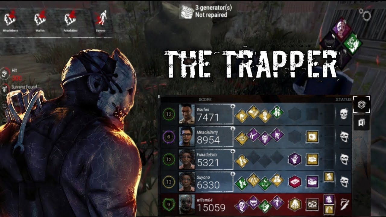 Dead by Daylight Mobile The Trapper Gameplay - YouTube