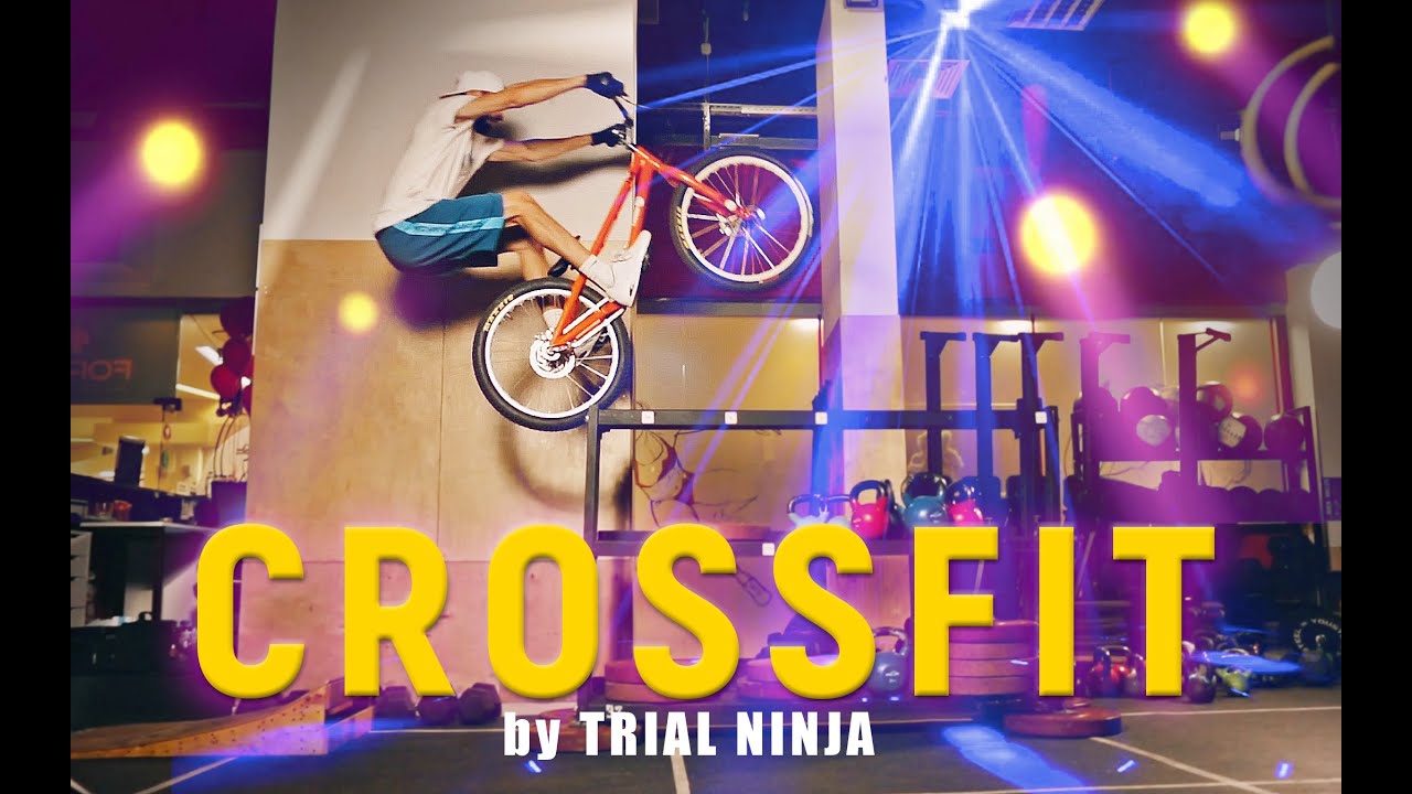 New CROSSFIT by Trial Ninja. Street trial трюки в кроссфите.