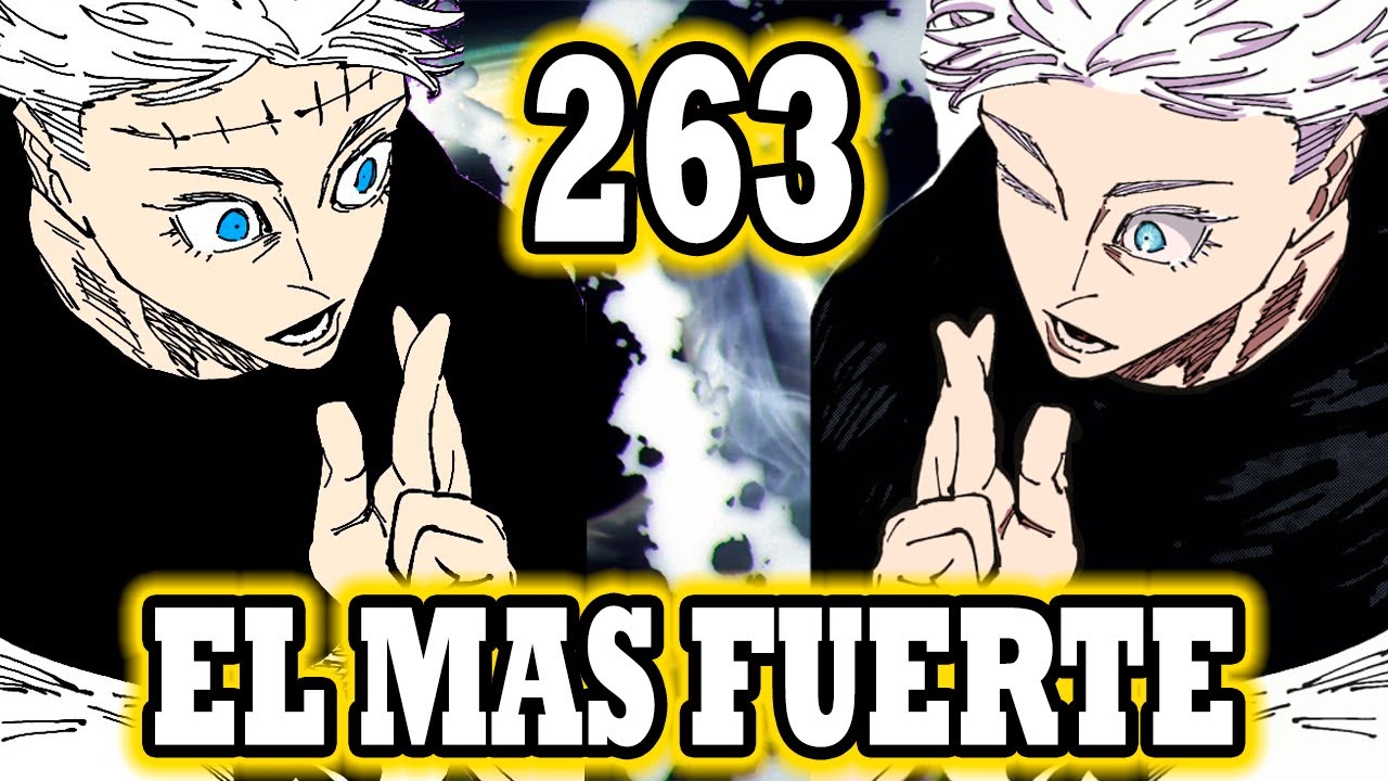 Jujutsu Kaisen Manga 263 PRE Spoilers | SIEMPRE Fue SATORU GOJO ¡La ...
