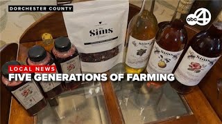 Dorchester County family honored for 150 year farming legacy