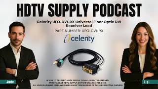 Celerity UFO-DVI-RX Universal Fiber Optic DVI Receiver Lead