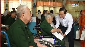 Tổng CT Điện lực miền Nam thăm, tặng quà Trung tâm Điều dưỡng thương binh và người có công Long Đất