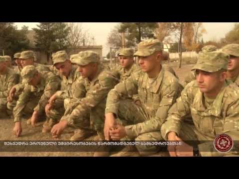 შეხვედრა ეროვნული უმცირესობების წარმომადგენელ სამხედროებთან