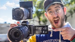Sony a6400 VS Canon M50 - HANDS ON COMPARISON REVIEW!