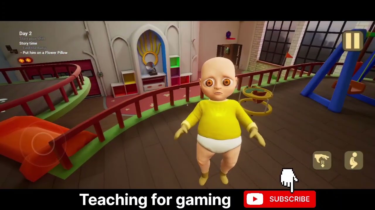 The baby in Yellow 🟡💛⭐💥👶👼 l Teaching for gaming I