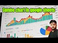 Combo chart in google sheets | How to make combo Chat/graph in Google sheets in hindi
