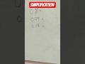 #Simplification #mathstricks #by Knowledge corner
