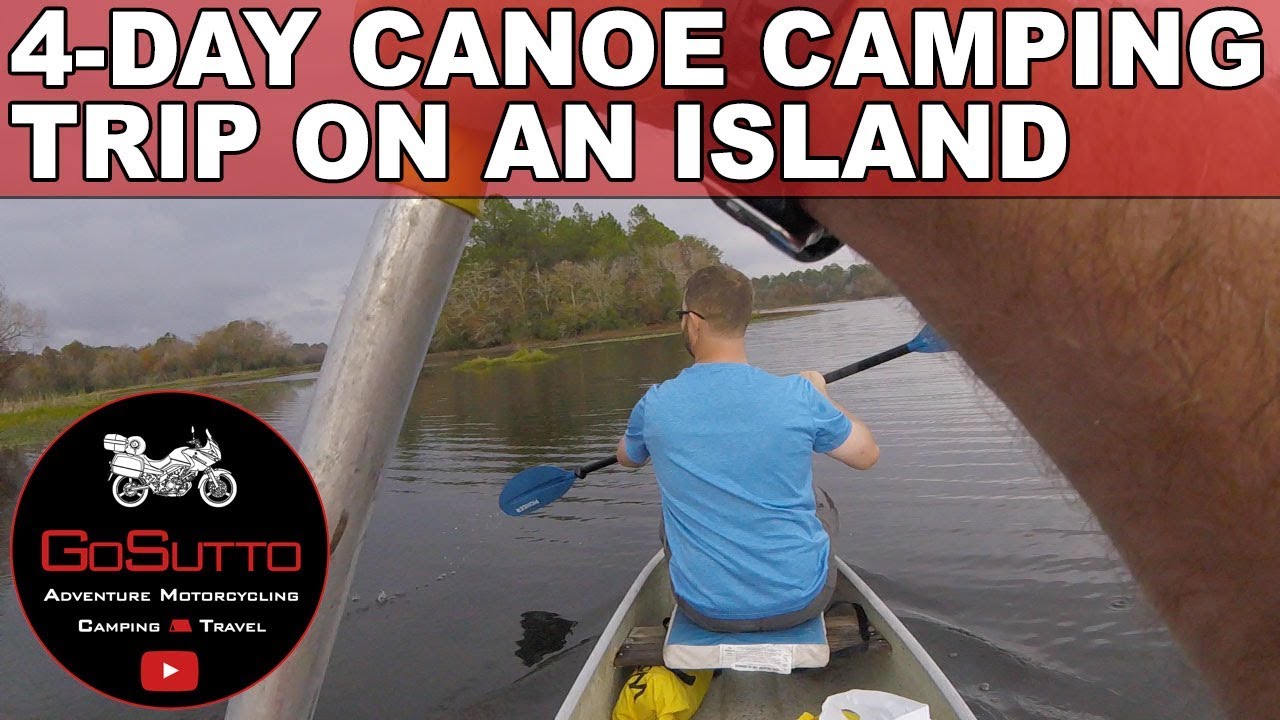 4-Day Canoe Camping Trip on an Island