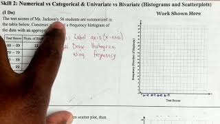 Unit9 - Representing Data Skill2[Histograms Scatterplot]