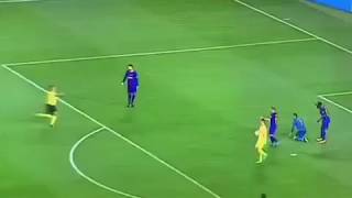 CRISTIANO RONALDO RED CARD FOR DIVING THEN PUSHES REFEREE