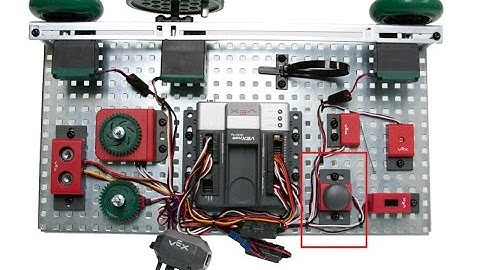 RobotC Tutorial 2 - Programming a Bumper - Vex Robotics