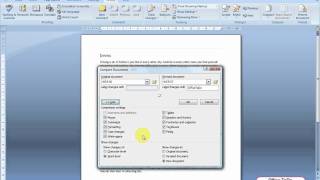 How to compare two different documents? | Word 2007
