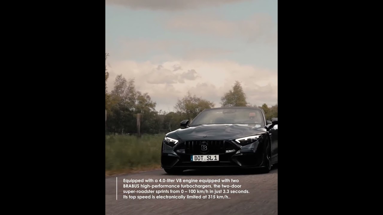 BRABUS 750 Bodo Buschmann Edition - Based on the Mercedes-AMG SL 63 | Only 25 Units Worldwide | MC