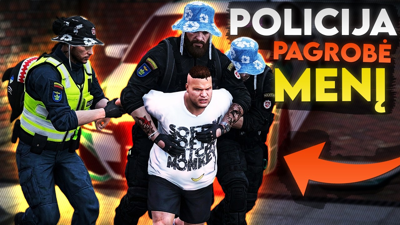 MENĮ PAGROBĖ POLICIJA - GTA RP | Didysis Menis #48