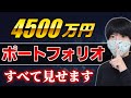 【貯金・ポートフォリオ公開】金融資産4,500万円！目指せサイドFIRE！