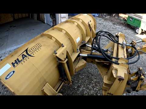 HLA 3000 snow blade pull apart...See if we can fix the wiggle