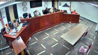 Brazos County Commissioners Court 03-08-16
