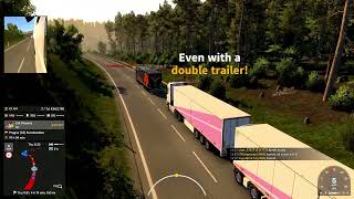 ETS2 Multiplayer Chaos! Wrong Way Drivers, Near Misses & Crashes!