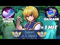 WTF DAMAGE! NEW ASSASSIN JULIAN 1 HIT BUILD 2025 (best build ever!)