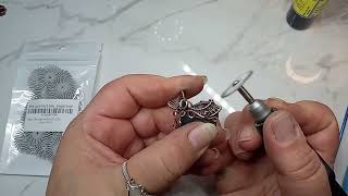 How to polish wire wrapped jewelry using a dremel