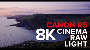 Canon EOS R5 - 8K Raw First Test - Chapmans Pool, Purbecks, Dorset