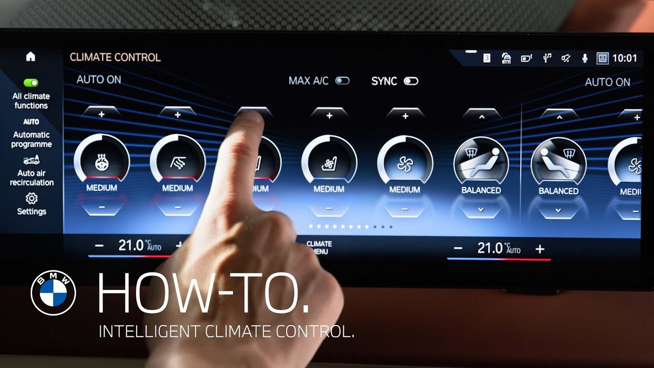 BMW Intelligent Climate Control BMW HowTo YouTube