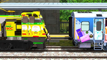 Indian Express Train Video Indian Railways//At Daimond Curved Bumpy Railroad Tracks 