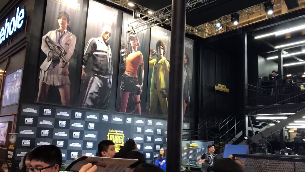 PUBG 2017 G-STAR in Busan, Korea