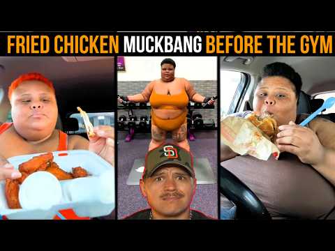 The MOST Unhinged Mukbang TikToker I Have Seen...