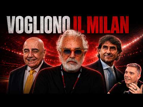 Video BRIATORE VUOLE COMPRARE IL MILAN !! CON GALLIANI E CARNEVALI IN SOCIETA'