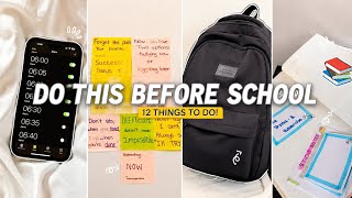 🌷 12 Things To Do Before School Reopens 📚✨ | Productive Student Reset