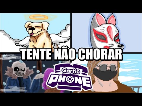 PARTIDA EMOCIONANTE DE GARTIC PHONE - chorei