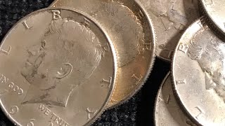 Coin Roll Hunting A $500 Box Of Half Dollars 💰💰 Loads Of Silver!