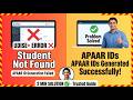 APAAR ID Generate Problem UDISE Plus | Student Not Showing in APAAR Module | 100% Working Solution