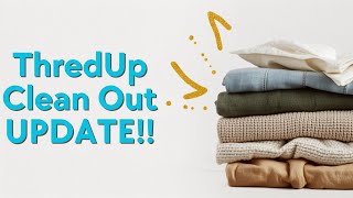 I Sent Over $300 of Old Inventory To ThredUp: Here's the Clean Out Update!